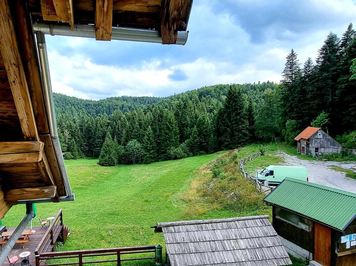 Planinski Dom Na Travni Gori Sodrazica Dış mekan fotoğraf